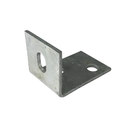 Builders Angle Bracket Hdg 4mm Thickness M12 Holes 50x75x50mm
