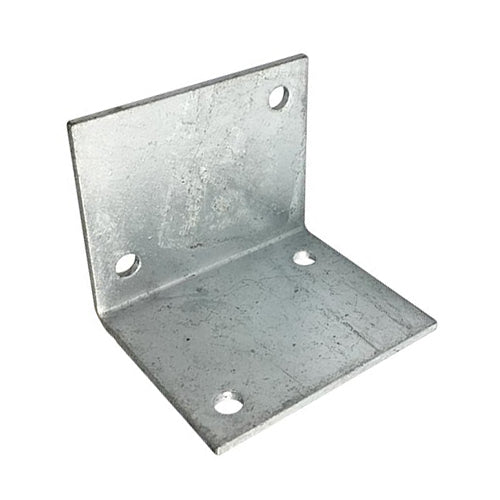 Builders Angle Bracket Hdg 3mm Thickness M6 Holes, Multiple Sizes