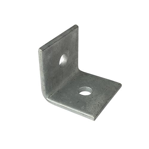 Builders Angle Bracket HDG 5mm Thickness 50x50x50mm M10 Holes