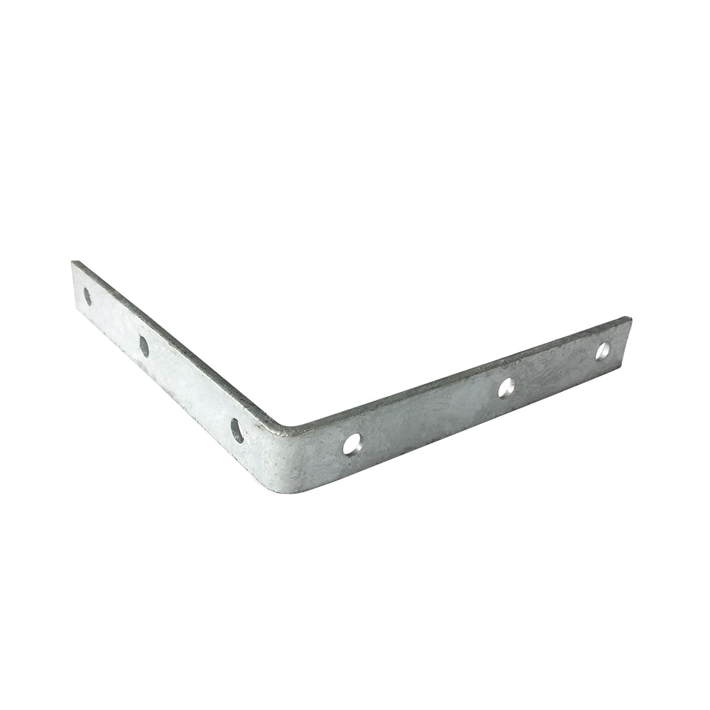 Builders Angle Bracket Hdg 4mm Thickness M6 Holes, Multiple Sizes