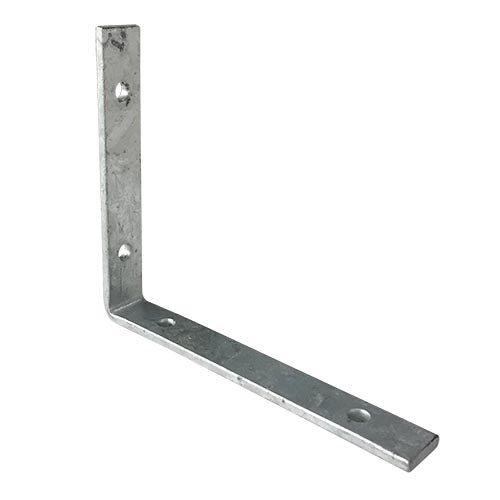 Builders Angle Bracket Hdg 5mm Thickness M6 Holes, Multiple Sizes