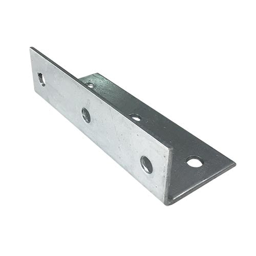 Builders Angle Bracket Hdg 4mm Thickness M12 Holes, Optional Sizes