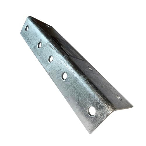 Builders Angle Bracket Hdg 4mm Thickness M12 Holes, Optional Sizes