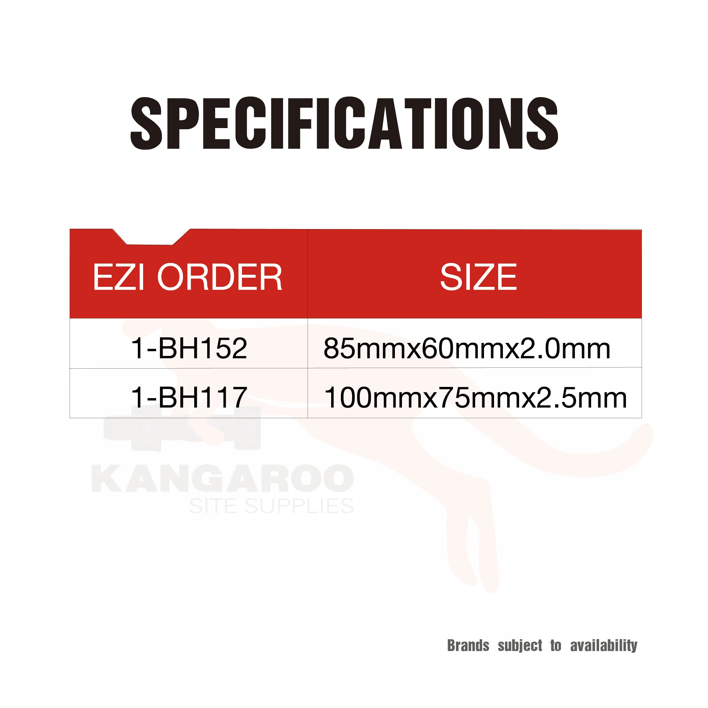 Butt Fp Sat Chrome (Arch) 85x65x2mm or 100x75x2.5mm