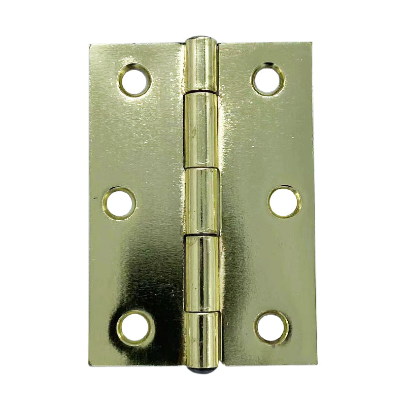 Butt Fp Brass Plated 85x60x1.6mm or 100x75x1.6mm