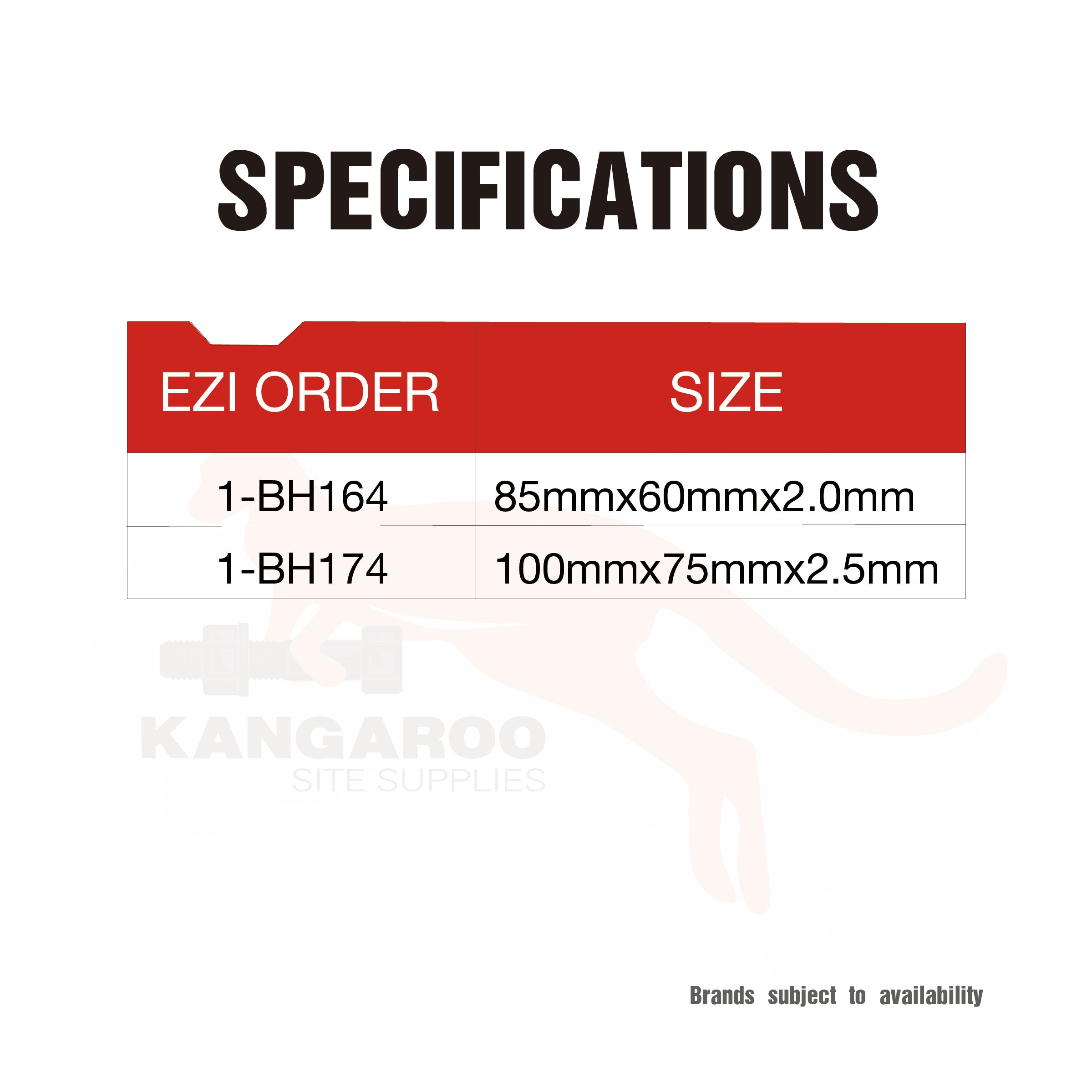 Butt Fp Pol. Chrome (Arch) 85x60x2.0mm or 100x75x2.5mm