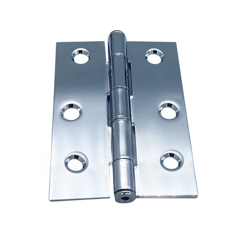 Butt Lp Pol Chrome (Arch) 85x60x2mm or 100x75x2.5mm