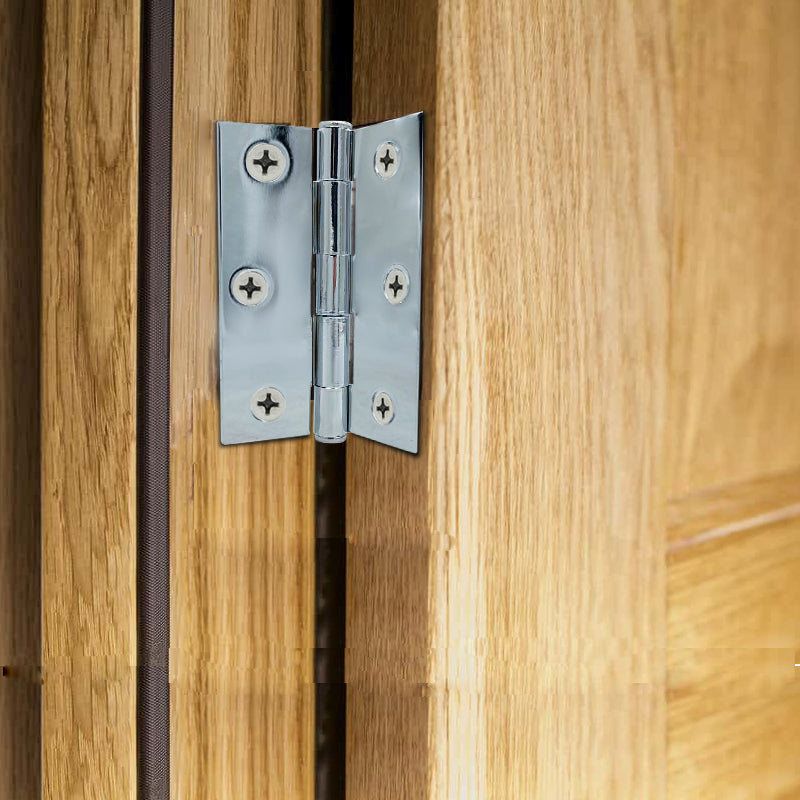 Butt Lp Pol Chrome (Arch) 85x60x2mm or 100x75x2.5mm