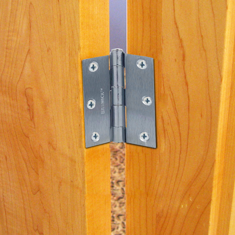 Butt Lp Sat Chrome 85x60x1.6mm or 100x75x1.6mm