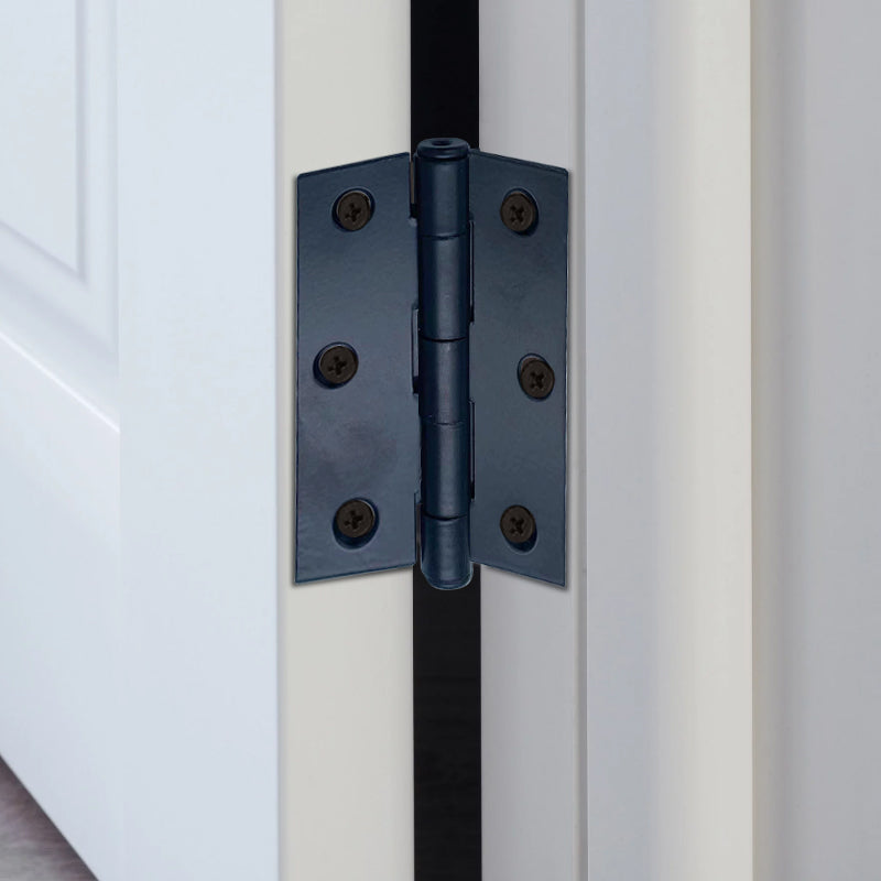 Butt Lp Matte Blk (Arch) 85x60x2mm or 100x75x2.5mm