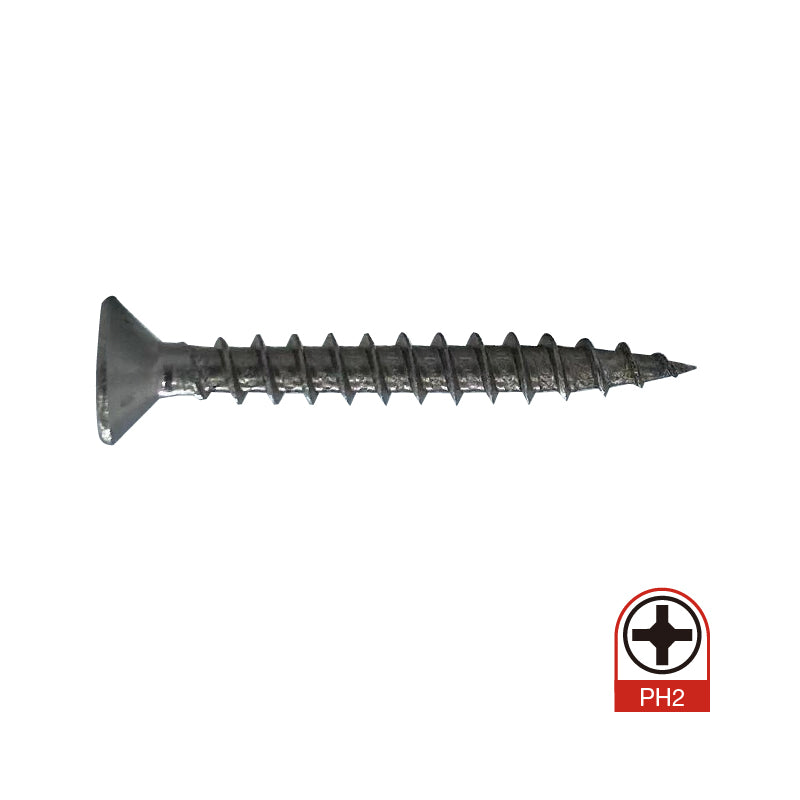 Hinge Screw CSK Ph POL Chrome Box100 7G, 8G, 10G