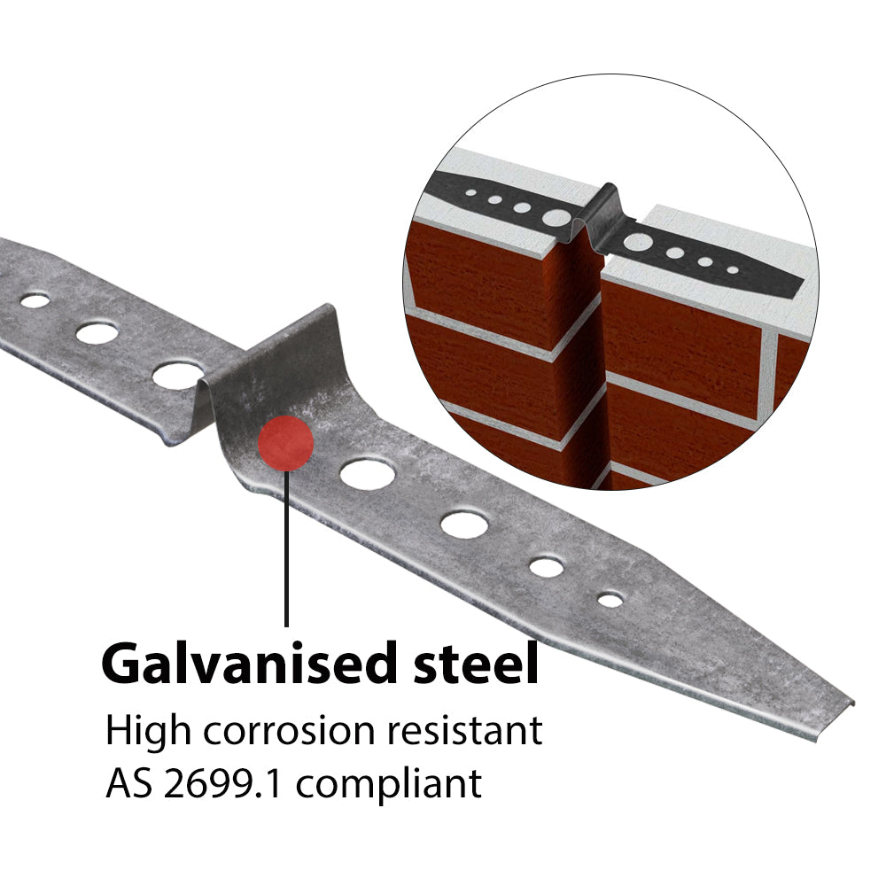 Wilmaplex Wall Expansion Tie Galv R2