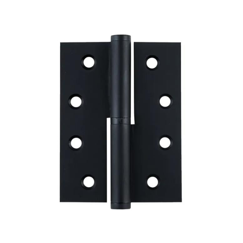 Hinge Lift Off Loose Pin Matte Black 100mm x 75mm x 1.6mm RH/LH
