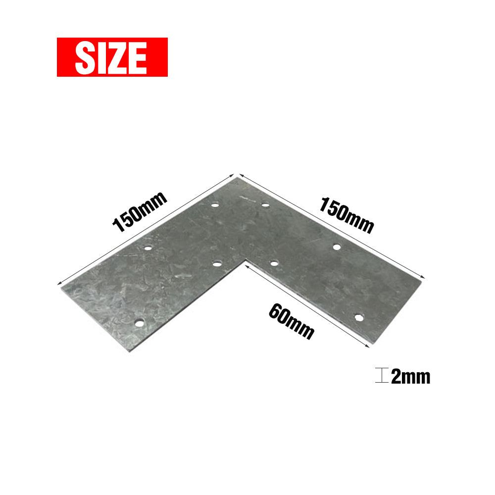 Plate Grip L 60x150x150x2mm