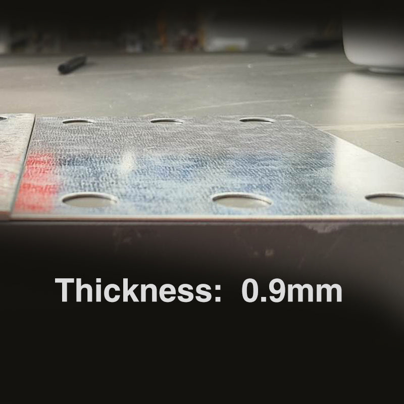 Steel Shim Plate Galv. 160x120x0.9mm, 160x120x2.9mm