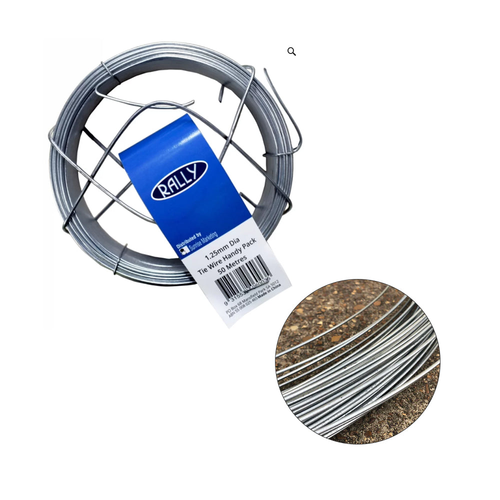 Tie Wire Galvanised, Multiple Sizes
