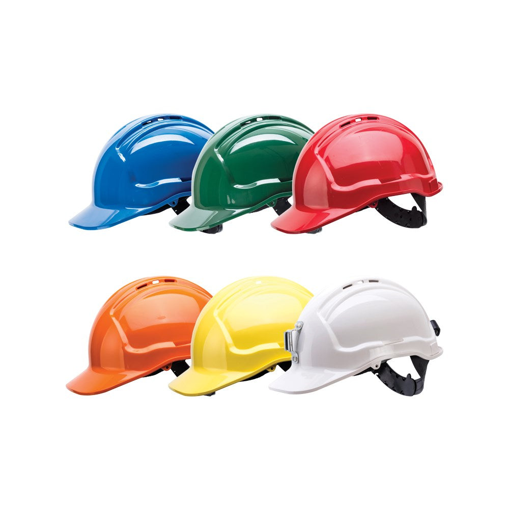 Hard Hat Premium Vented 6 Point - Color Variance