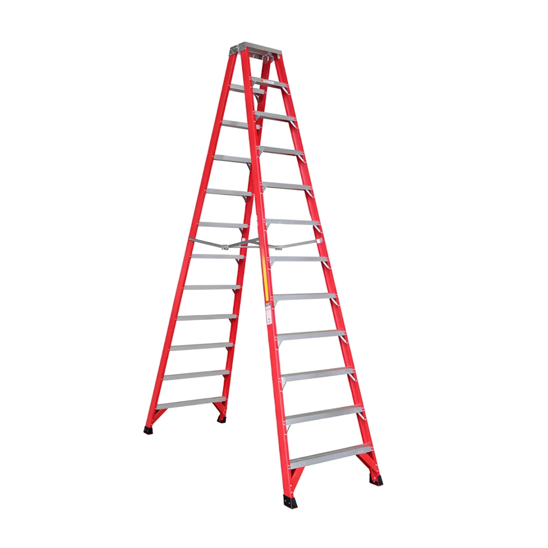 Jinmao 150kg Rated Fibreglass Double Sided Step Ladder