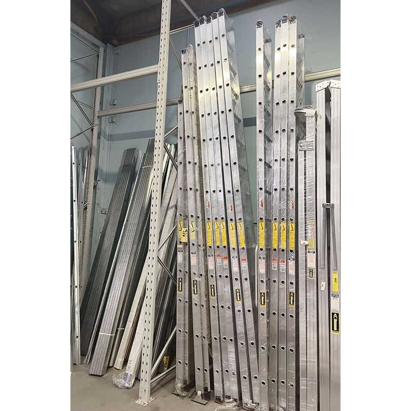 Jinmao Aluminum Ladder Single Builders Ladder 150kg, Multiple Sizes