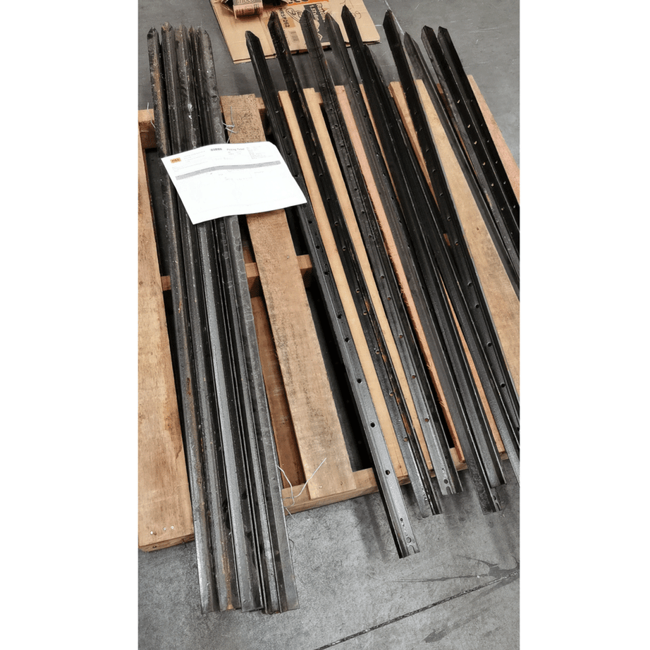Star Picket Black Painted, 450mm to 2400mm