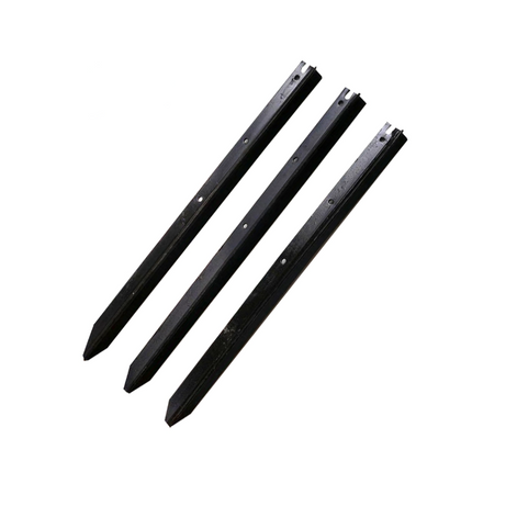 Star Picket Black Painted, 450mm to 2400mm