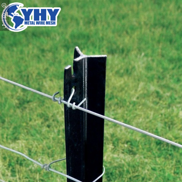 Black Painted Galvanized Star Picket Multiple Sizes