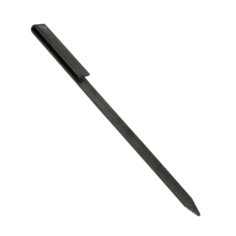 Edge Pegs Black Steel 300mmx20mmx3.0mm