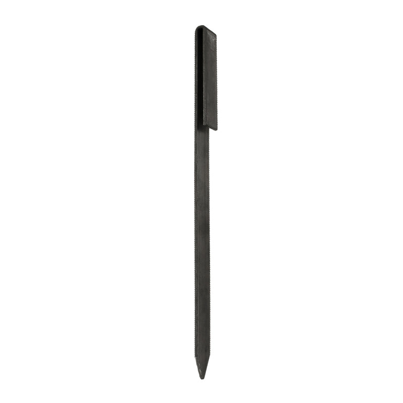 Edge Pegs Black Steel 300mmx20mmx3.0mm