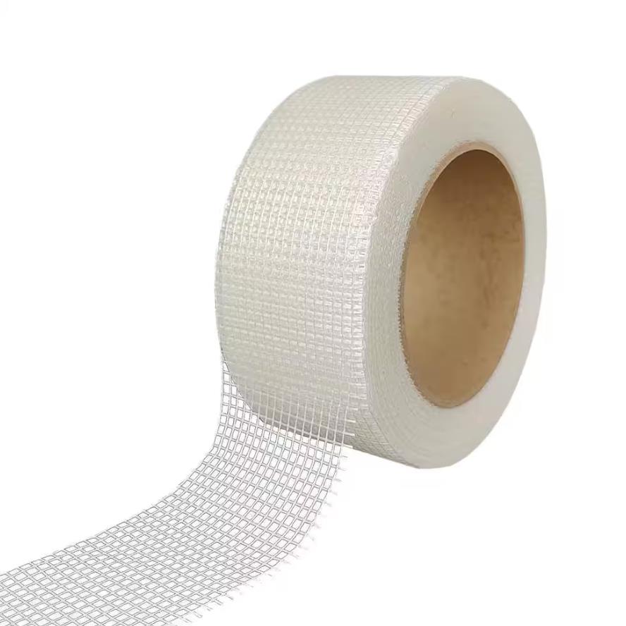 WPG Self-Adhesive Fibreglass Mesh Tape Self Adhesive White 50mmx90m