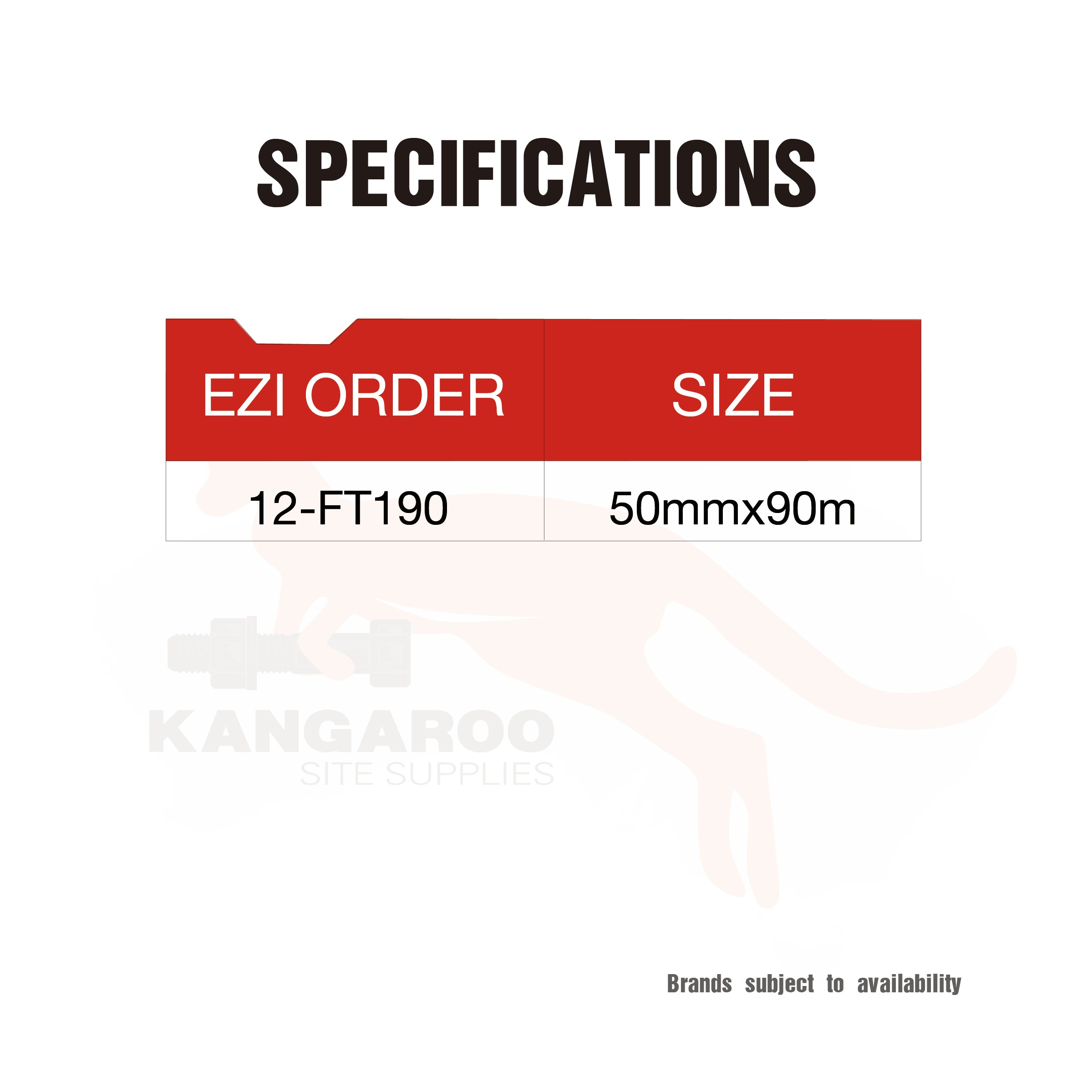 WPG Self-Adhesive Fibreglass Mesh Tape Self Adhesive White 50mmx90m