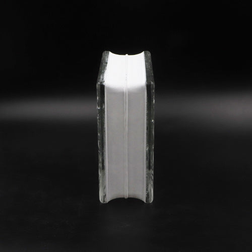 Glass Block Square Hollow Ice Crystal Craft L190xD190xH80mm