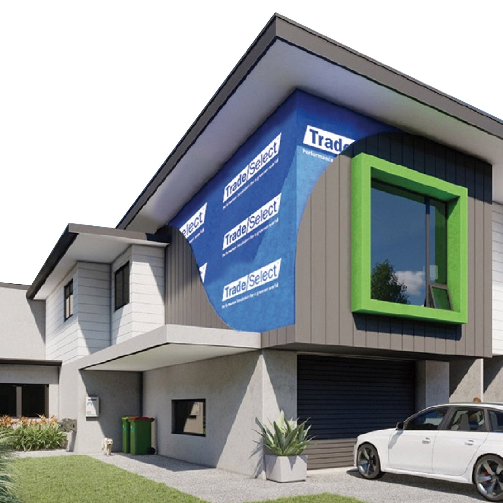 TradeSelect TSVHP-41 Brane Vhp Vapour Permeable Membrane 1370mmx30m (41m2)