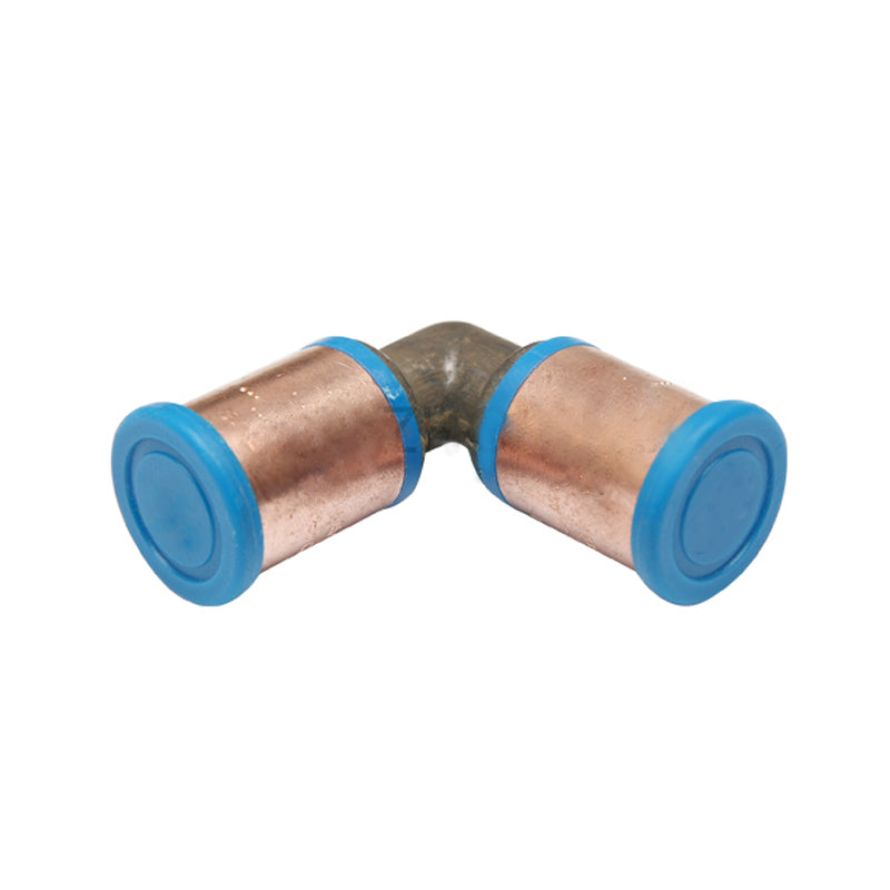 Pex Crimp-On Brass Fittings Equal Elbow As/Nzs 2537, Multiple Sizes
