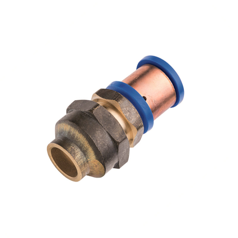 Pex Crimp-On Brass Fittings Flared Copper Compression Union As/Nzs 2537, Multiple Sizes