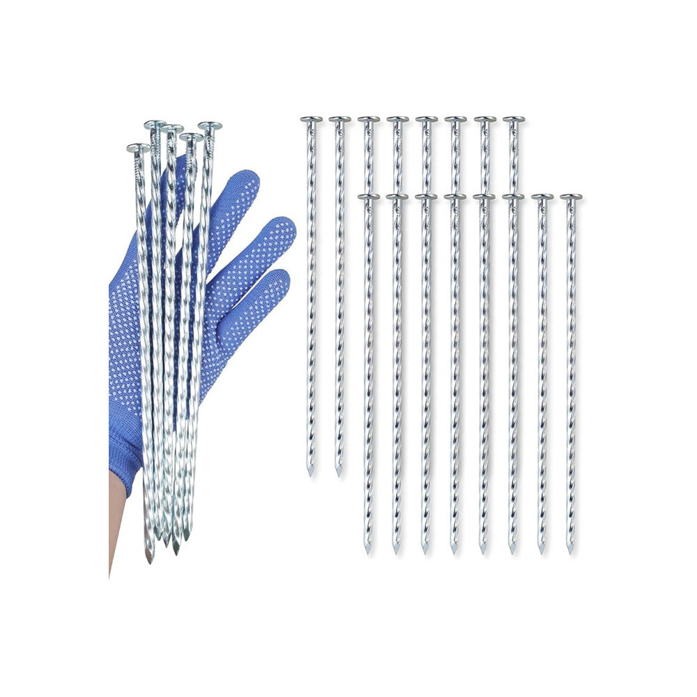 Grass Pin Spiral 5mmx150mm Zp Pack 100