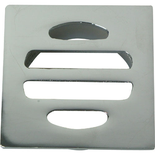 Floor Grate Square Brass Cp Suit ID PVC Pipe