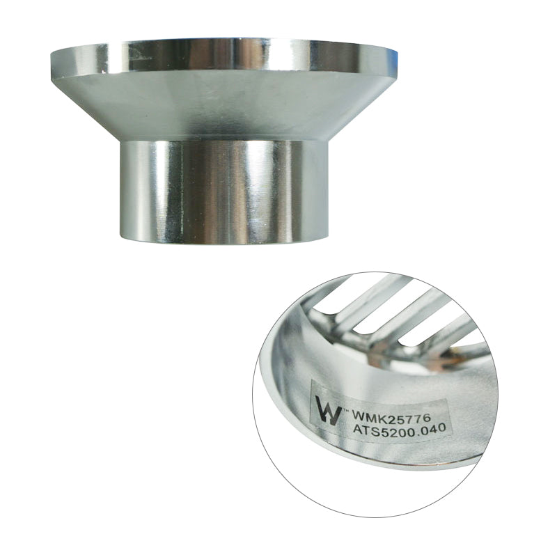 Floor Grate Round Reducing 80mmx50mm Brass Cp Suit ID PVC Pipe