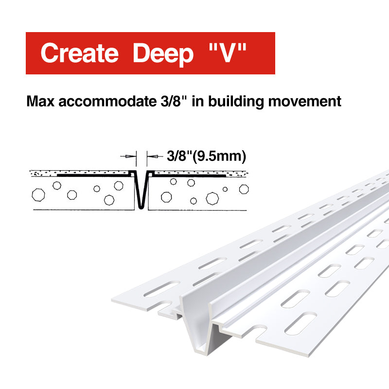 PVC V Expansion Joint 3000mm