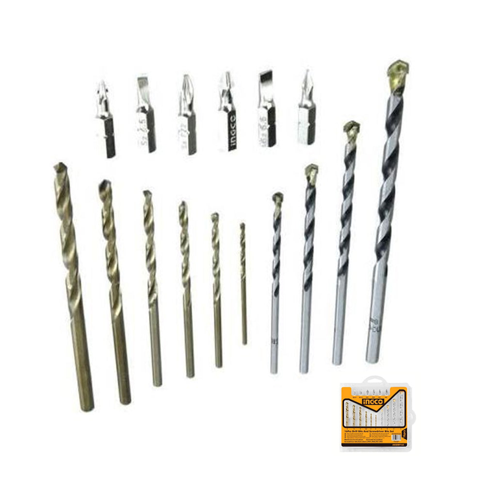 Drill Bit & Screwdriver Bit Set 16PCS