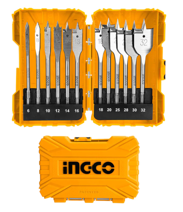 Drill Bits Spade Set 12pcs (6-32mm)