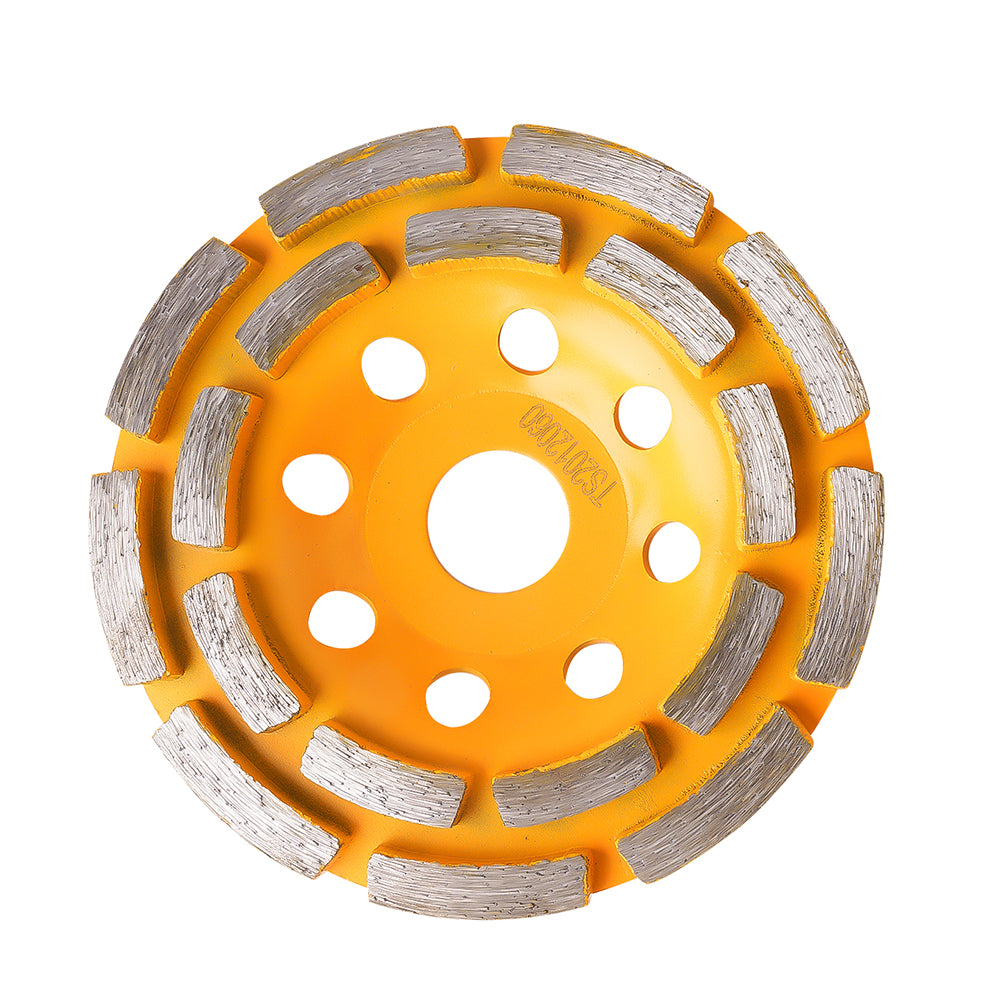 Diamond Grinding Cup Double Row Multiple Sizes