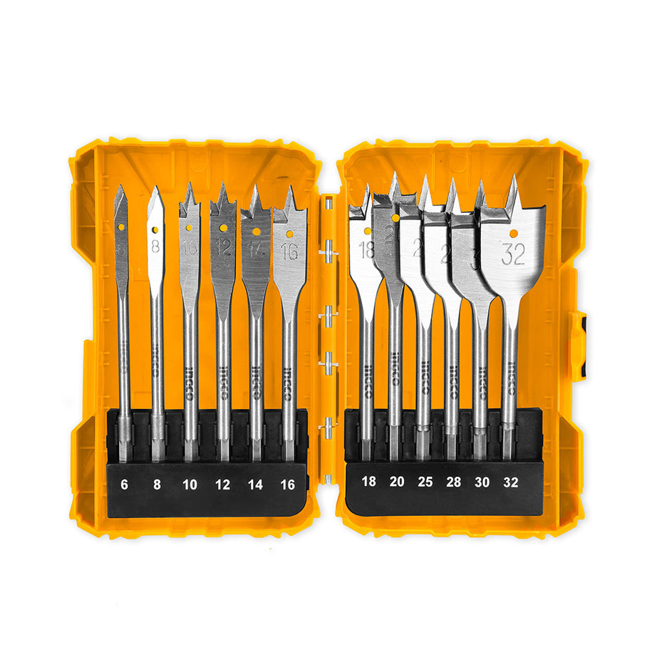 Drill Bits Spade Set 12pcs (6-32mm)