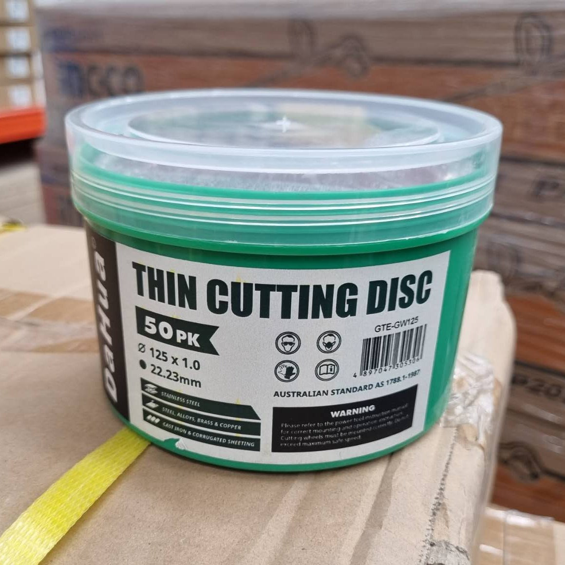 Cutting Wheel Thin 125x1x22mm Value Pack 50pcs
