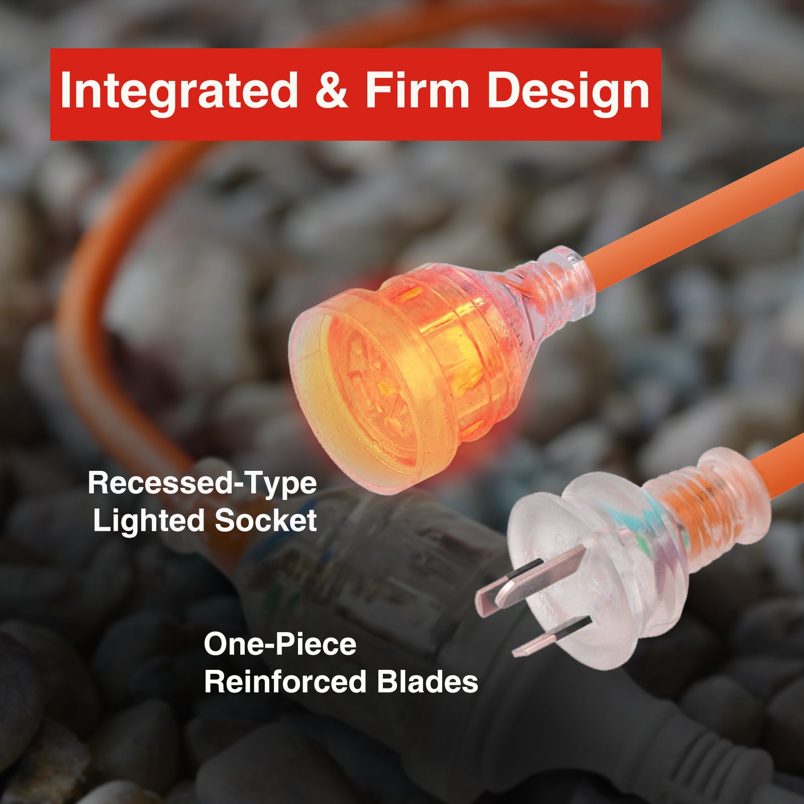 Heavy Duty Extension Lead 15A with 10A Plug, 20m or 30m