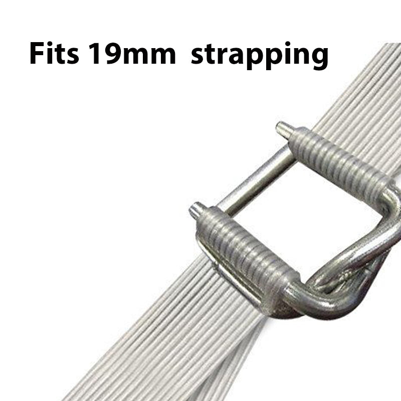 Galvanised Buckles for 12mm-19mm Strapping Pack 1000