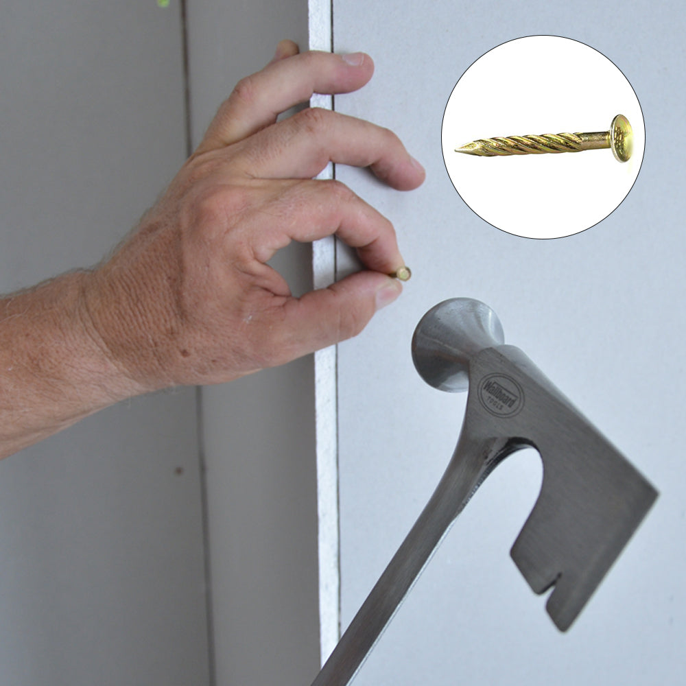 Plasterboard Nails Screw Shank 2.8x30mm Pack 2kg