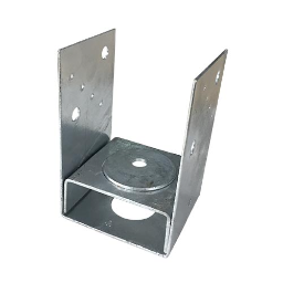 Post Support Galv Bolt Down Adjustable, Multiple Sizes