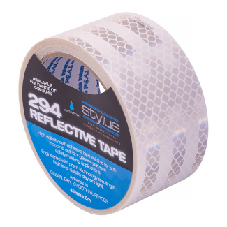 Stylus 294 Retail Class 1 Reflective Tape 48mm x 5m