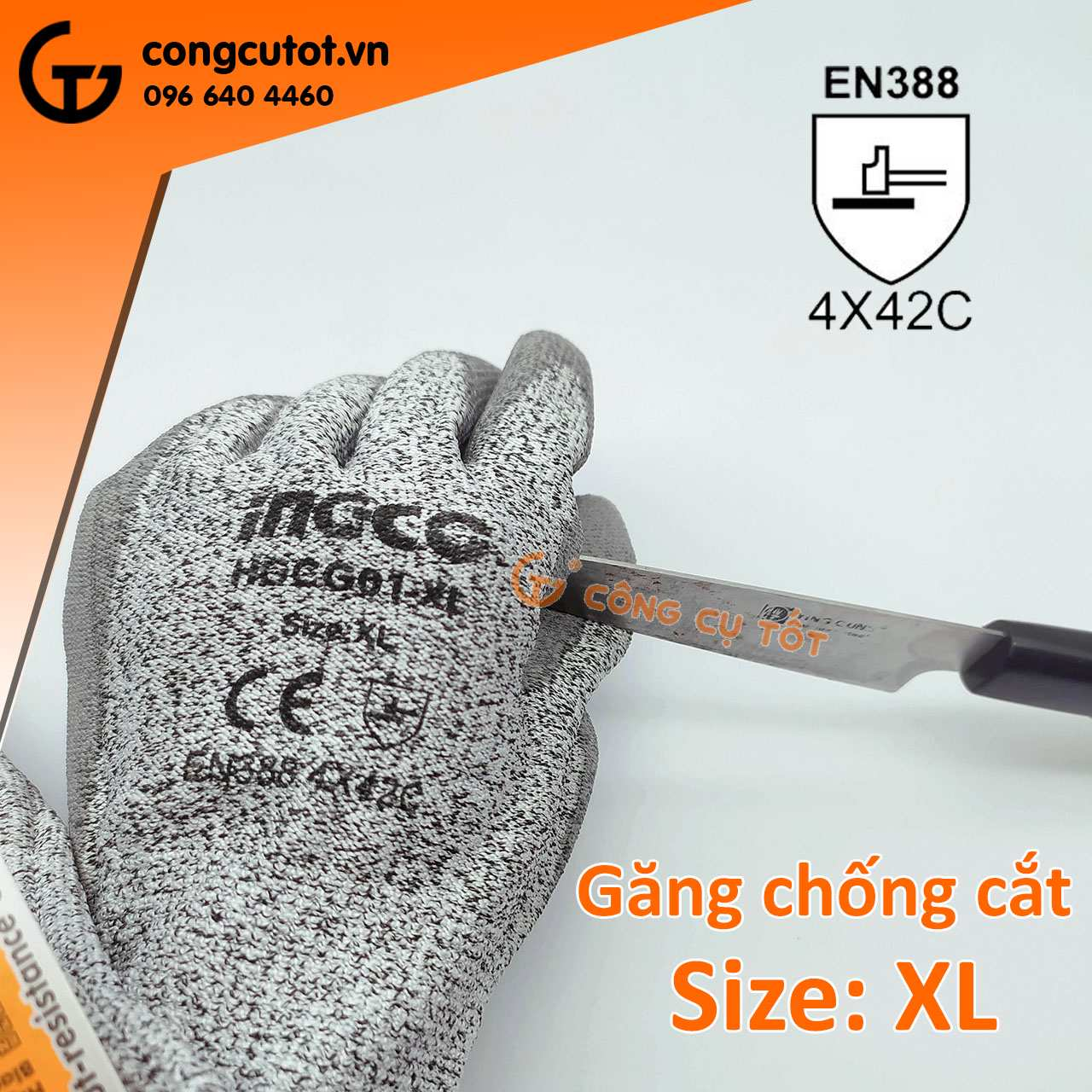 Gloves Cut-Resistant L, XL