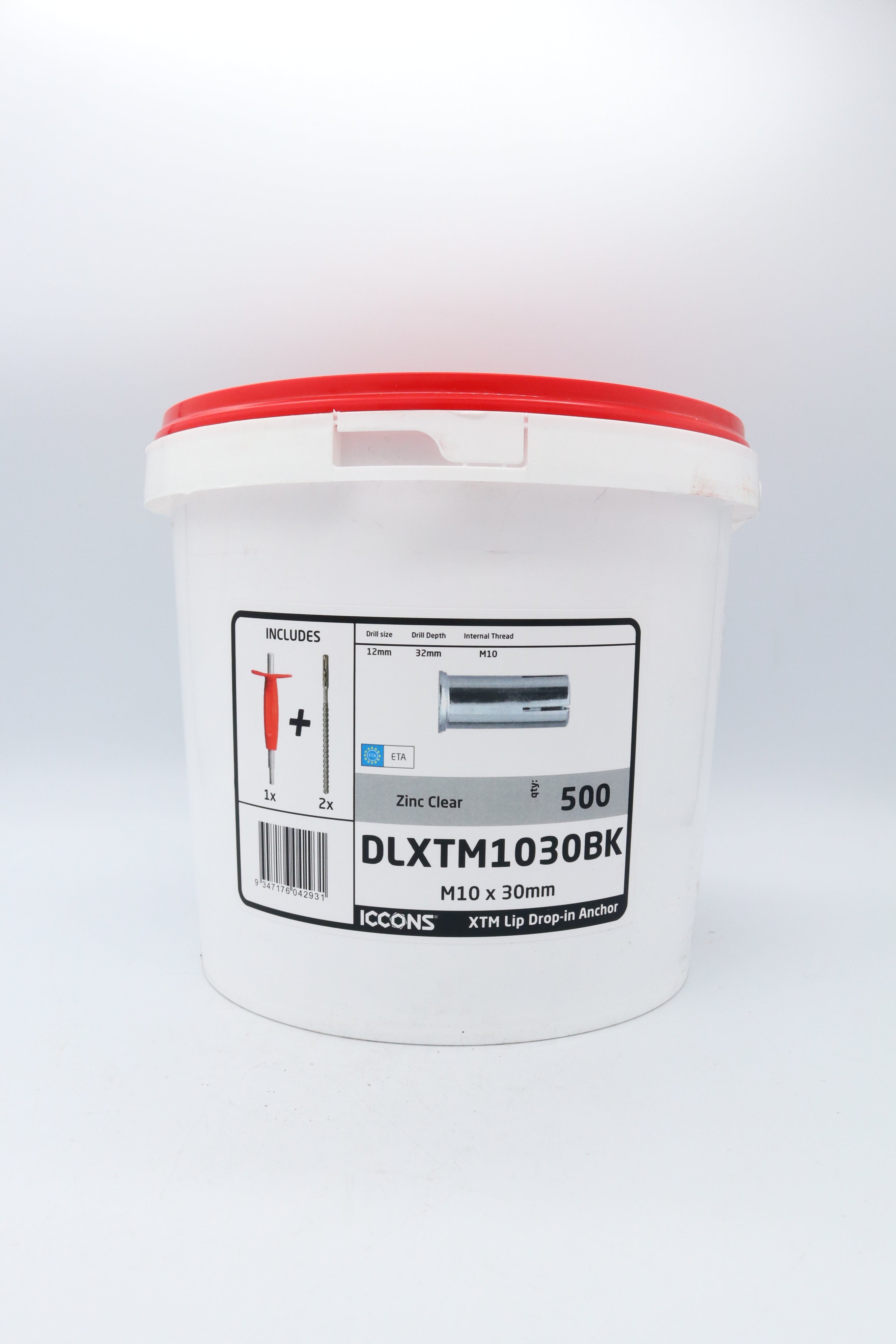 Iccons Drop in Anchor Lipped, Multiple Sizes